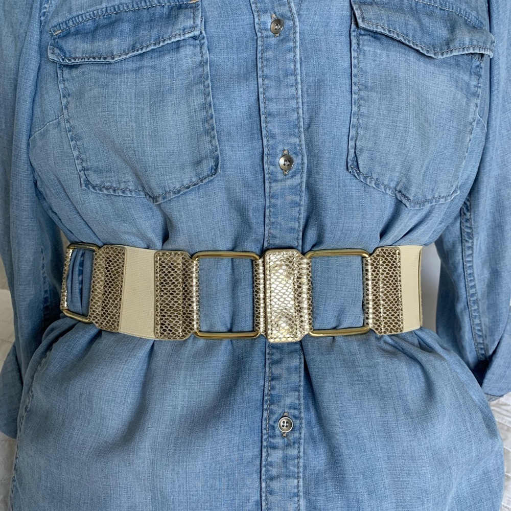 Vía Spiga gold belt